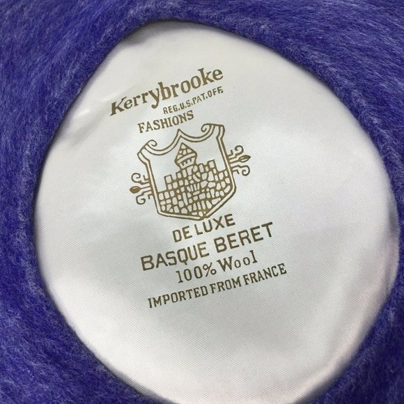 Vintage Basque Beret~100% Wool~Imported France~ - Picture 8 of 8